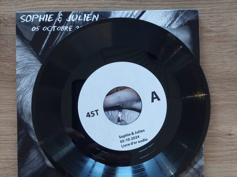 Prestation de location de photobooth- Livre d'or audio