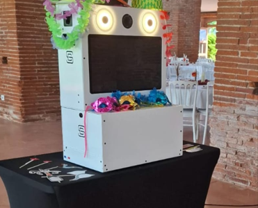 Prestation de location de photobooth- Livre d'or audio