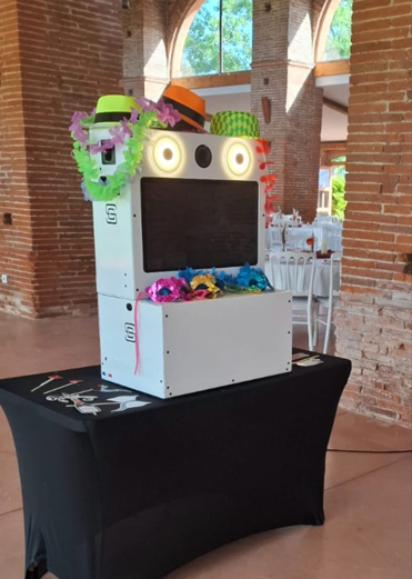 Prestation de location de photobooth- Livre d'or audio
