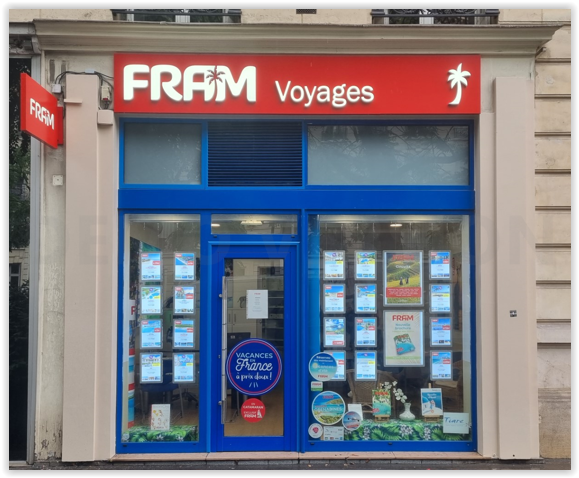 Agence de voyages FRAM Paris Wagram