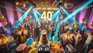 Célébrer ses 40 ans comme il se doit 🎉
