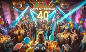 Célébrer ses 40 ans comme il se doit 🎉