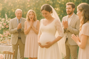 Mariage & surprise : révéler sa grossesse!