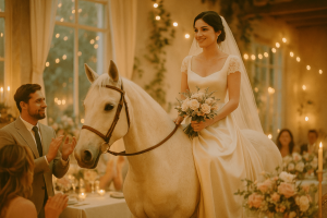 10 idées originales pour une arrivée de mariée