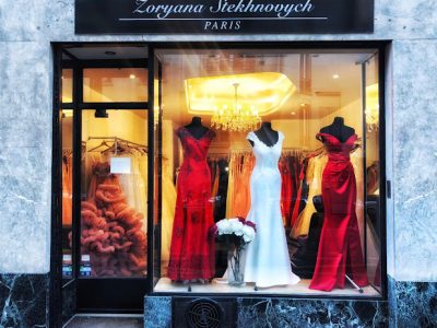 Boutique de robes de mariée et de soirée - Zoryana Stekhnovych Paris
