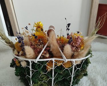 Décoration et fleurs séchées