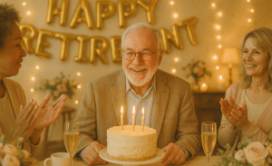 Fêter le départ à la retraire !
