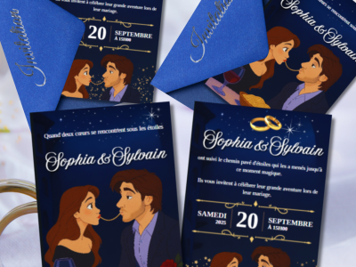 DES FAIRE-PART DE MARIAGE UNIQUES POUR LE PLUS BEAU JOUR DE VOTRE VIE