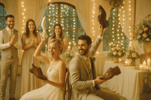 Les jeux lors d’un mariage