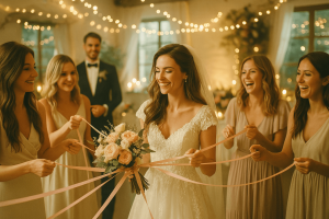 Le jeu du ruban et les nouveaux jeux de mariage