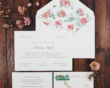 La Invitación | Faire part de mariage Paris - aquarelle personnalisées