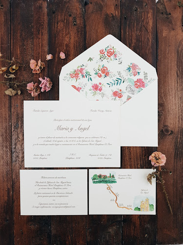 La Invitación | Faire part de mariage Paris - aquarelle personnalisées