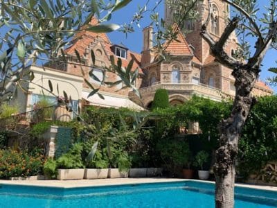 La Terrasse Scott dans le Château Scott à Cannes