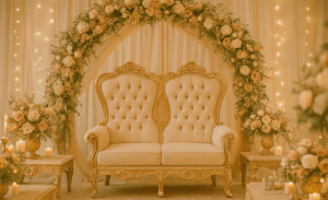 Location de mobilier pour un mariage oriental