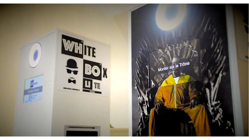 Mister White Box I Location Photobooth Lille