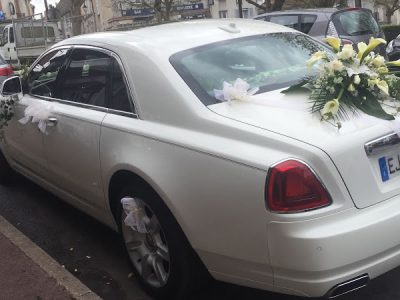 MJ PARIS - Location Rolls Royce Phantom, Cullinan Blanche mariages