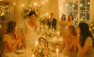 Surprises pour la mariée!