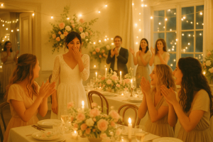 Surprises pour la mariée!