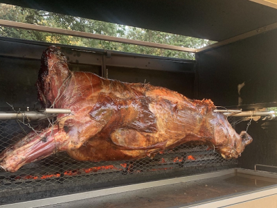 Veau Corse à la broche - Flori Marcel